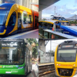 ブリスベン ゴールドコースト 電車